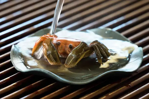 Color-changing tea pets-crab