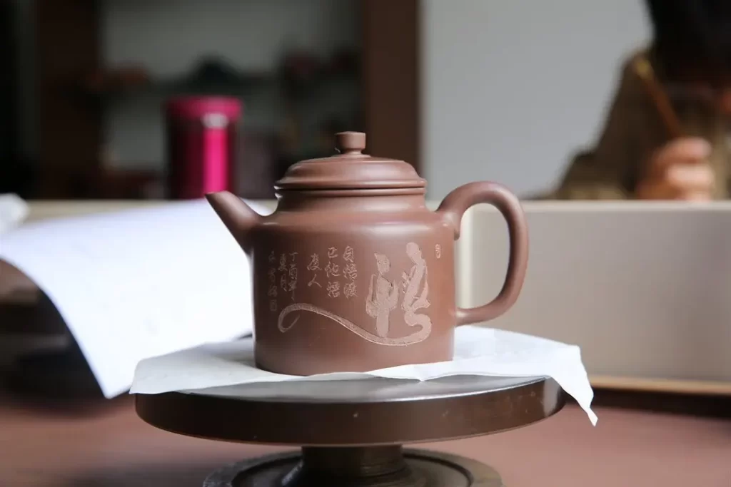 zisha clay teapot